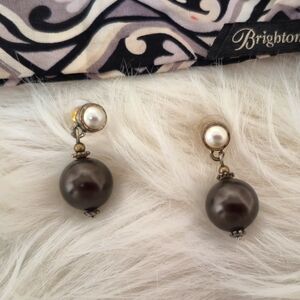 Brighton Bauble Bath Pearl Earrings
